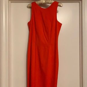 Emporio Armani Red Sheath Dress